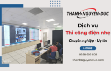 Thanh Nguyen Duc 的轻型电气施工报价